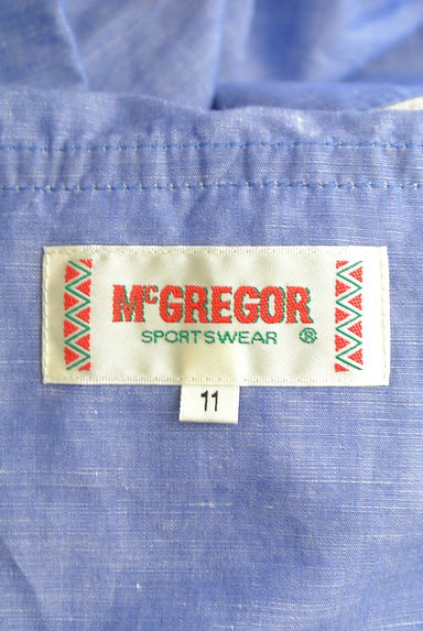 McGREGOR（マックレガー）の古着「リネン混スタンドカラーブルゾン（ブルゾン・スタジャン）」大画像６へ