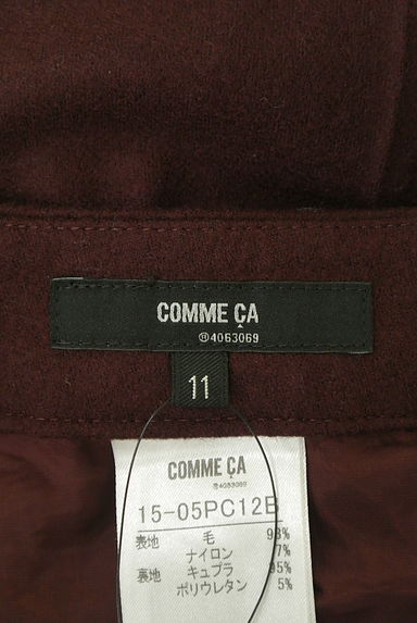COMME CA（コムサ）の古着「プリーツ切替ワイドパンツ（パンツ）」大画像６へ