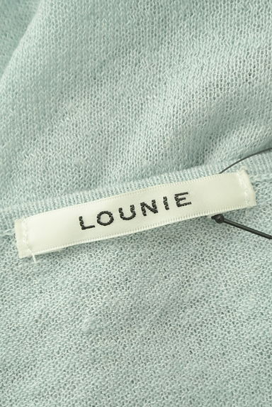 LOUNIE（ルーニィ）の古着「リネン混シアーニット（ニット）」大画像６へ