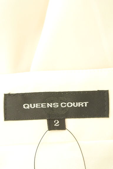 QUEENS COURT（クイーンズコート）の古着「裾チュール膝丈シフォンスカート（ミニスカート）」大画像６へ