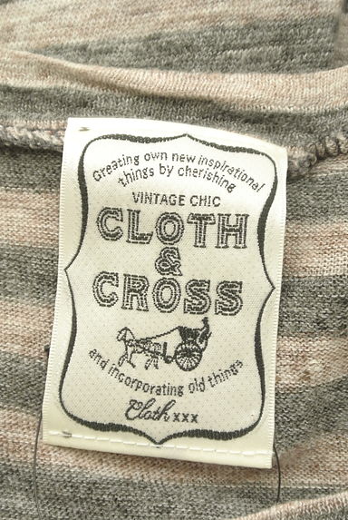 Cloth&Cross（クロス＆クロス）トップス買取実績のブランドタグ画像