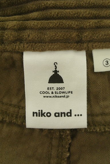 niko and...（ニコ アンド）の古着「コーデュロイセミワイドパンツ（パンツ）」大画像６へ