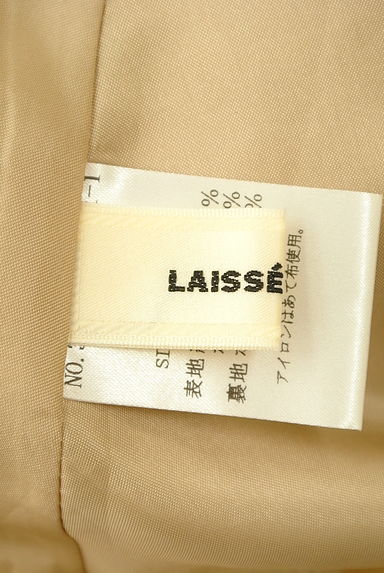 LAISSE PASSE（レッセパッセ）の古着「リボンベルト付き膝丈タックスカート（スカート）」大画像６へ