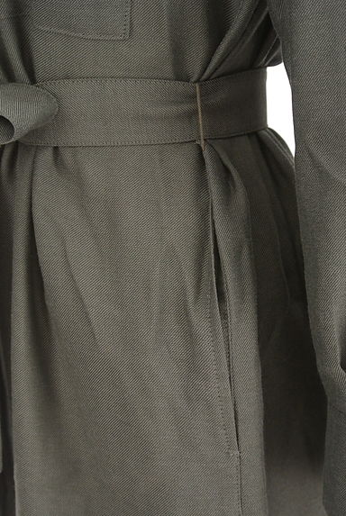 UNITED ARROWS（ユナイテッドアローズ）の古着「ベルト付き膝下シャツワンピース（ワンピース・チュニック）」大画像５へ