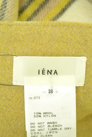 IENA（イエナ）の古着「チェック×無地リバーシブル膝上巻きスカート（スカート）」大画像６へ