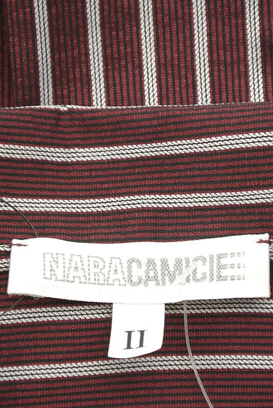 NARA CAMICIE（ナラカミーチェ）の古着「ストライプ柄スキッパーブラウス（ブラウス）」大画像６へ