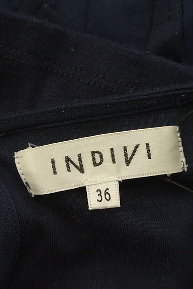 INDIVI（インディヴィ）の古着「フロントタックカットソー（カットソー・プルオーバー）」大画像６へ