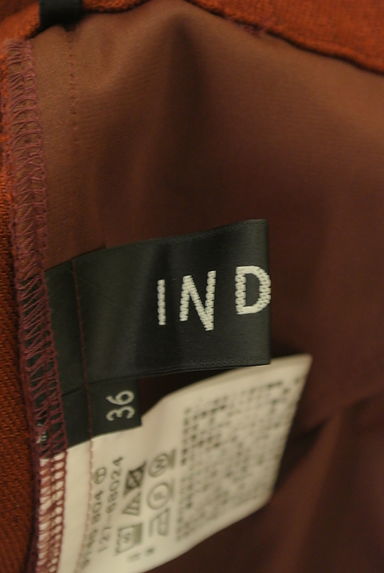 INDIVI（インディヴィ）の古着「ワイドストレートパンツ（パンツ）」大画像６へ
