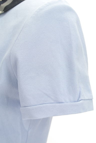 BLUE LABEL CRESTBRIDGE（ブルーレーベル・クレストブリッジ）の古着「チェック丸襟ポロシャツ（ポロシャツ）」大画像５へ