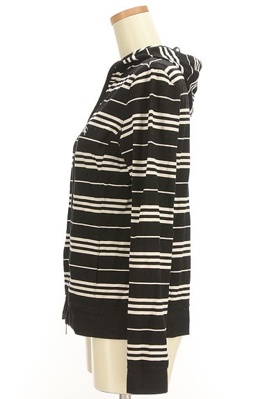 BURBERRY（バーバリー）の古着「ストライプジップフーディ―（スウェット・パーカー）」大画像３へ