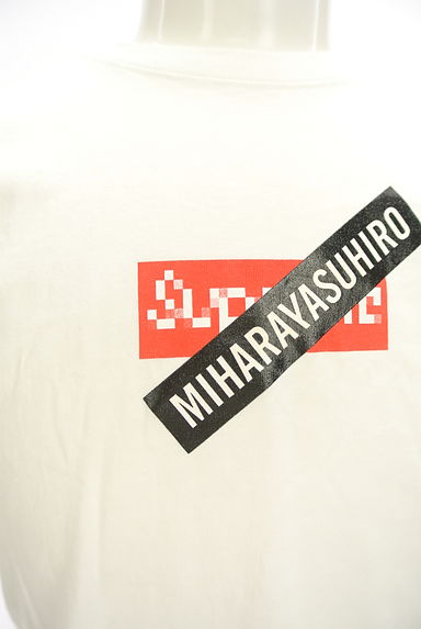 MIHARA YASUHIRO（ミハラヤスヒロ）の古着「ロゴボックスプリントTシャツ（Ｔシャツ）」大画像４へ