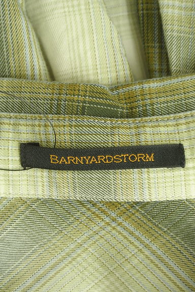 BARNYARDSTORM（バンヤードストーム）の古着「チェック柄オーバーシルエットシャツ（カジュアルシャツ）」大画像６へ