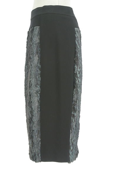 BCBG MaxAzria（ビーシービージーマックスアズリア）の古着「フェイクファー切替タイトスカート（ロングスカート・マキシスカート）」大画像３へ