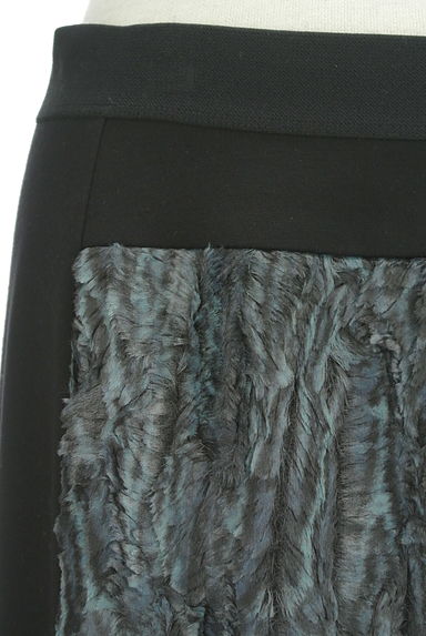 BCBG MaxAzria（ビーシービージーマックスアズリア）の古着「フェイクファー切替タイトスカート（ロングスカート・マキシスカート）」大画像４へ