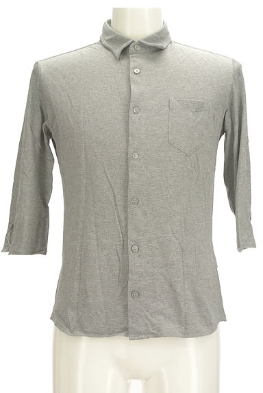 COMME CA MEN（コムサメン）の古着「ロールアップ五分袖シャツ（カジュアルシャツ）」大画像１へ