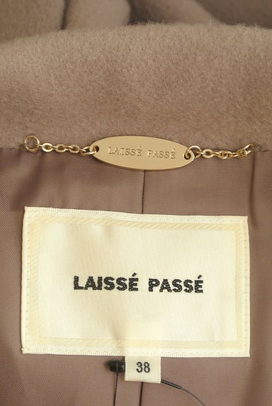 LAISSE PASSE（レッセパッセ）の古着「ストール付きロングウールコート（コート）」大画像６へ