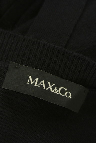 MAX&Co.（マックス＆コー）の古着「ベルト付きロングニットカーディガン（カーディガン・ボレロ）」大画像６へ