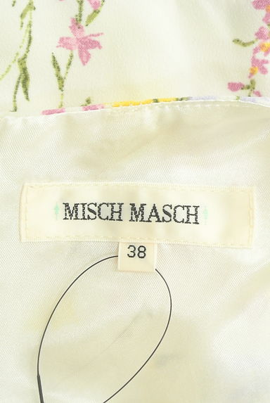 MISCH MASCH（ミッシュマッシュ）の古着「ウエストリボン花柄膝丈シフォンワンピ（ワンピース・チュニック）」大画像６へ