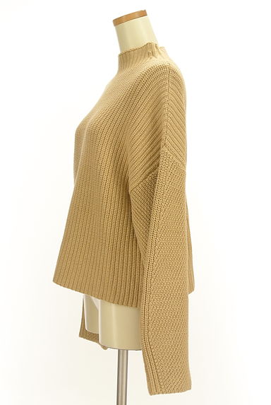 MOUSSY（マウジー）の古着「ボリューム袖モックネックニット（セーター）」大画像３へ