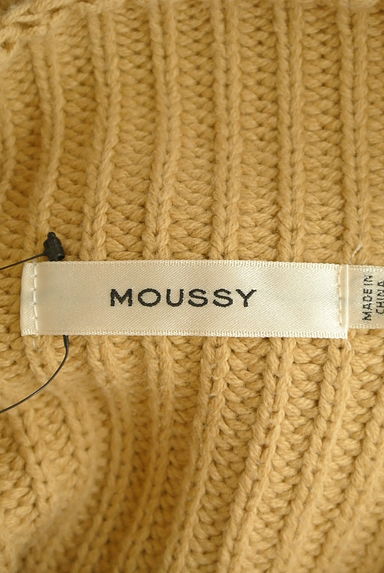 MOUSSY（マウジー）の古着「ボリューム袖モックネックニット（セーター）」大画像６へ