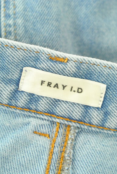 FRAY I.D（フレイアイディー）の古着「ラップ風デニムロングスカート（ロングスカート・マキシスカート）」大画像６へ