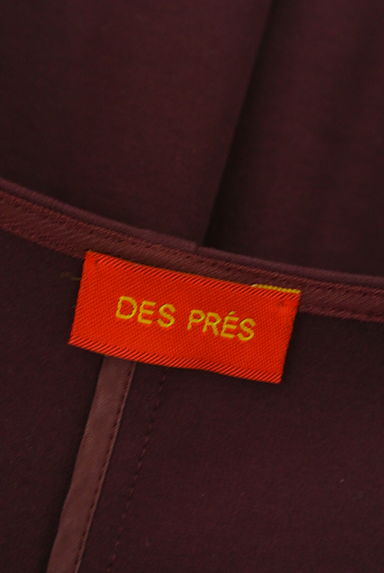 DES PRES（デプレ）の古着「フレンチスリーブロングワンピース（ワンピース・チュニック）」大画像６へ