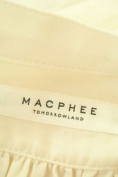 MACPHEE（マカフィー）の古着「ボリュームスリーブロング丈シャツ（カジュアルシャツ）」大画像６へ