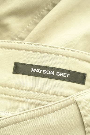 MAYSON GREY（メイソングレイ）の古着「微光沢テーパードパンツ（パンツ）」大画像６へ