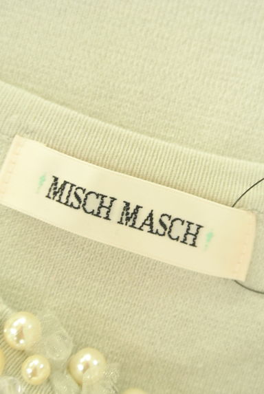 MISCH MASCH（ミッシュマッシュ）の古着「パール付きフロントレースニット（ニット）」大画像６へ