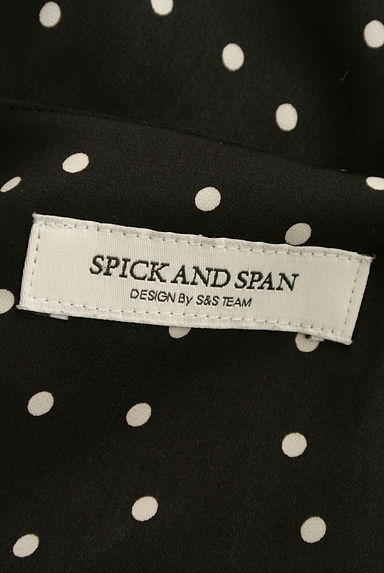 Spick and Span（スピック＆スパン）の古着「ドット柄Vネックカットソー（カットソー・プルオーバー）」大画像６へ