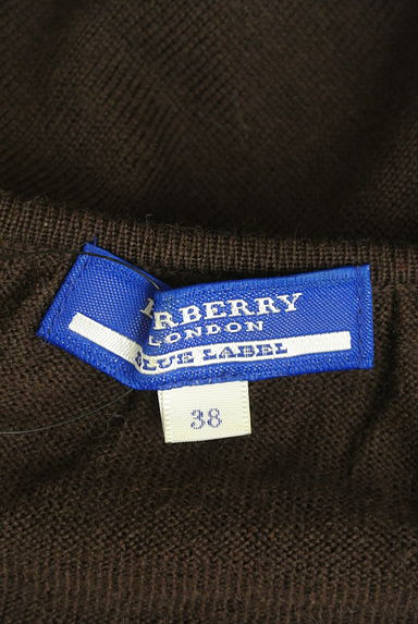 BURBERRY BLUE LABEL（バーバリーブルーレーベル）の古着「ラグランスリーブニットプルオーバー（ニット）」大画像６へ