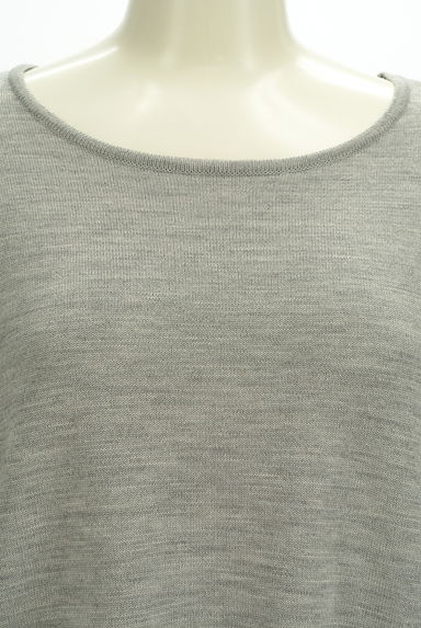 LEILIAN（レリアン）の古着「配色ニットプルオーバー（ニット）」大画像４へ