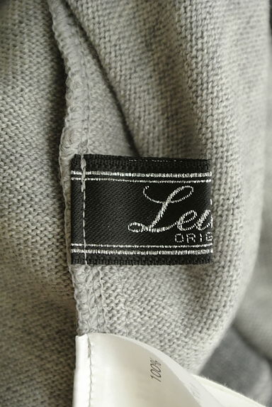 LEILIAN（レリアン）の古着「配色ニットプルオーバー（ニット）」大画像６へ