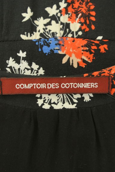 Comptoir des Cotonniers（コントワーデコトニエ）の古着「花柄膝上ワンピース（ワンピース・チュニック）」大画像６へ