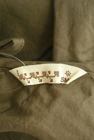 SM2（サマンサモスモス）の古着「フラワー刺繍レース切替ノースリワンピ（ワンピース・チュニック）」大画像６へ