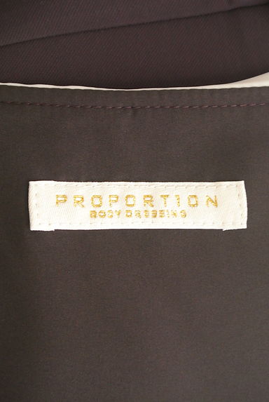 PROPORTION BODY DRESSING（プロポーションボディ ドレッシング）の古着「切替フリルノースリタイトワンピース（ワンピース・チュニック）」大画像６へ