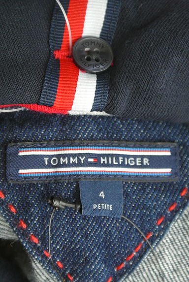 TOMMY HILFIGER（トミーヒルフィガー）の古着「２WAYフードデニムジャケット（ブルゾン・スタジャン）」大画像６へ