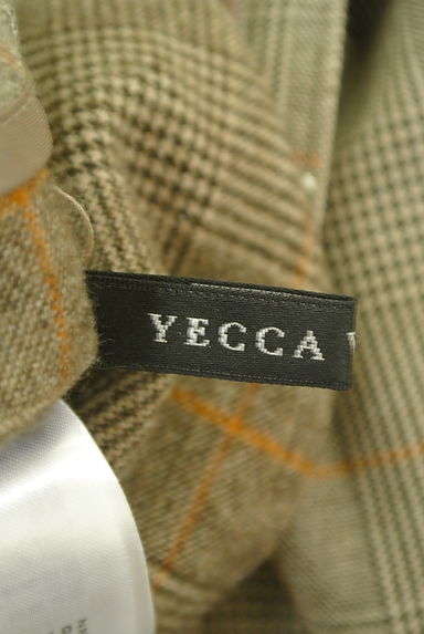 YECCA VECCA（イェッカヴェッカ）の古着「裏起毛チェック柄テーパードパンツ（パンツ）」大画像６へ