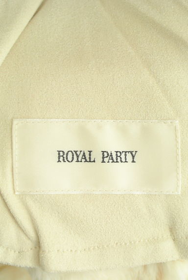 ROYAL PARTY（ロイヤルパーティ）の古着「ボリュームファー襟ライダースジャケット（ブルゾン・スタジャン）」大画像６へ