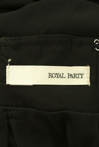 ROYAL PARTY（ロイヤルパーティ）の古着「ベルト付きタックフレアワイドパンツ（パンツ）」大画像６へ