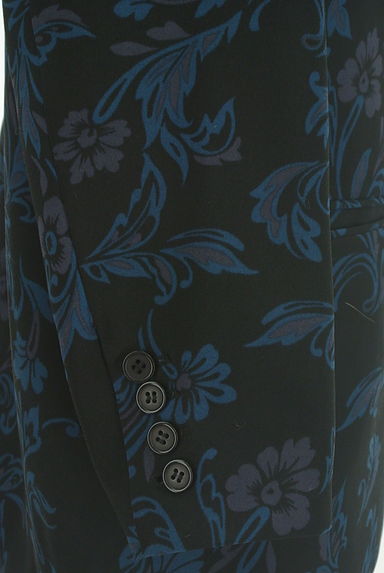 JEANASiS（ジーナシス）の古着「オーバーサイズ花柄テーラードジャケット（ジャケット）」大画像５へ