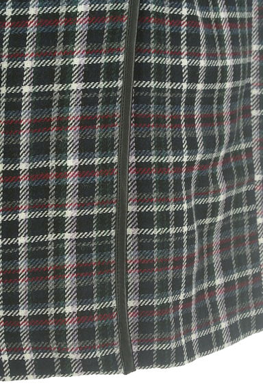 Rirandture（リランドチュール）の古着「パイピングチェック柄ミモレタイトスカート（スカート）」大画像５へ