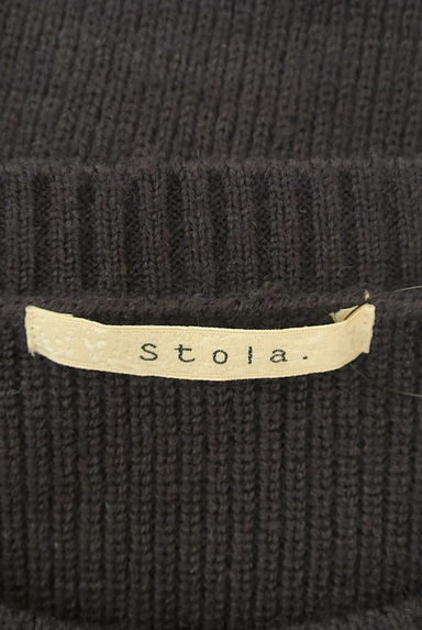 Stola.（ストラ）の古着「ケーブル編みニット（セーター）」大画像６へ