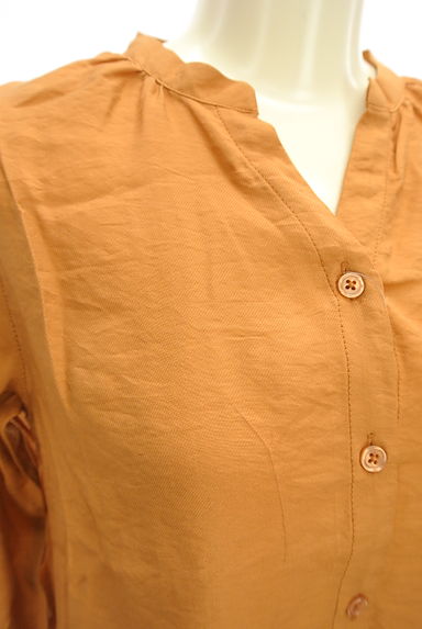 SM2（サマンサモスモス）の古着「七分袖スキッパーシャツ（ブラウス）」大画像４へ