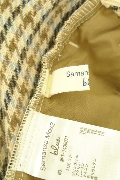 SM2（サマンサモスモス）の古着「チェック柄タックテーパードパンツ（パンツ）」大画像６へ