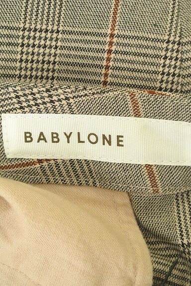 BABYLONE（バビロン）の古着「グレンチェック柄テーパードパンツ（パンツ）」大画像６へ