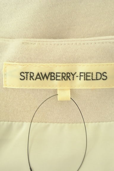 STRAWBERRY-FIELDS（ストロベリーフィールズ）の古着「ウエストリボン膝丈ウールワンピース（ワンピース・チュニック）」大画像６へ