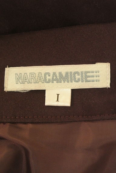 NARA CAMICIE（ナラカミーチェ）の古着「膝下タックフレアスカート（ロングスカート・マキシスカート）」大画像６へ