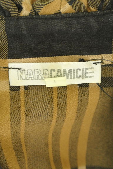 NARA CAMICIE（ナラカミーチェ）の古着「フリルチェックブラウス（ブラウス）」大画像６へ
