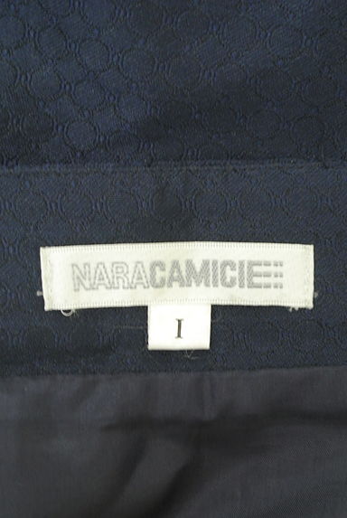NARA CAMICIE（ナラカミーチェ）の古着「光沢膝丈タックスカート（スカート）」大画像６へ
